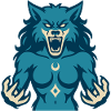 Conception de puissance Moonwolf