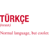 Langue turque Türkische Sprache