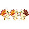 Bébé dinde de Thanksgiving