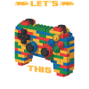 Building Blocks Gamer Gaming Brick Builder