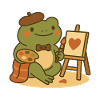 Painter Frog – Creative & Heartfelt