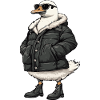 Goose Cool Winter