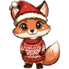 Fuchs Weihnachten