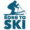 Born to Ski Silhouette