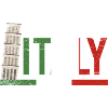 Italy Colosseum Flag Portrait