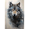 Illustration of a wolf