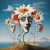 Masques de fleurs Dream