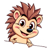 Flinker Igel am Draht