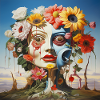 Flower Masks Double Face