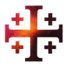 Kairos Kreuz (Jerusalemkreuz) – Vulkanschmiede