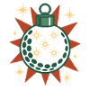 Funny Golf Ball Merry Christmas