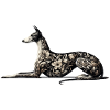 Galgo Embroidery Design