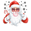 Santa Bubble Gum Pink
