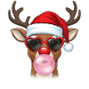Reindeer Bubble Gum