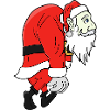 Müder Weihnachtsmann