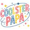 Coolest Dad Neon Retro Design