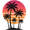 Palm Tree Sunset