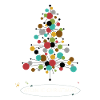 Atomic Christmas – Retro Weihnachtsbaum Design