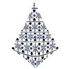 Schneeflockenbaum Ornament