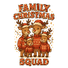 Family Reindeer Squad Christmas