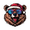 Bear Christmas Funny