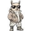 Alpaca Llama Cool Winter