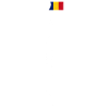 Romania Flag Lines Silhouette Romania