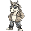 Einhorn Cool Winter