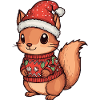Squirrel Christmas