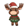 Moose Christmas