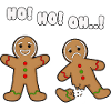 gingerbread Christmas Broken and Merry