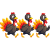 Bébé dinde de Thanksgiving