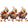 Bébé dinde de Thanksgiving