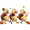 Bébé dinde de Thanksgiving
