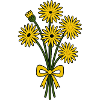 bouquet jaune