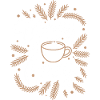 Merry & Cozy Cup Illustration