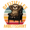 Offizielles Arbeitsshirt Faule Mitarbeiter Spruch