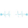 Skier Silhouette Winter Minimalist