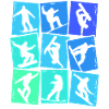 Snowboard Snowboarder Kids Boys Men