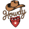 Howdy Cowboy - Western Rope Design