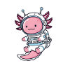 Axolotl Astronaut