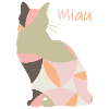 Miaou - Chat - Abstrait