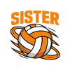 Volleyball Sister - Proud Sibling Design