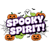 Spooky Spirit Halloween Motif