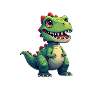Lustiger T-Rex "Rexpert in Nichts" Spruch