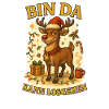 Reindeer with a festive mood