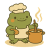 Cooking Frog – Cozy Kitchen Frog