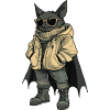 Fledermaus Cool Winter