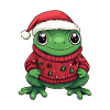 Frog Christmas