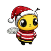 Biene Weihnachten